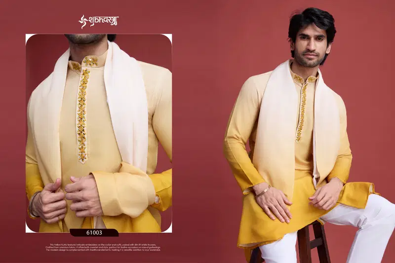 Ethnic Vogue By Shubhvastra Rayon Mens Kurta With Dupatta Online Wholesale